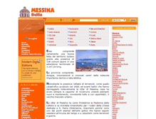 Tablet Screenshot of messina-sicilia.it